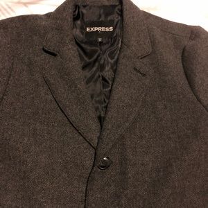 Express men’s topcoat